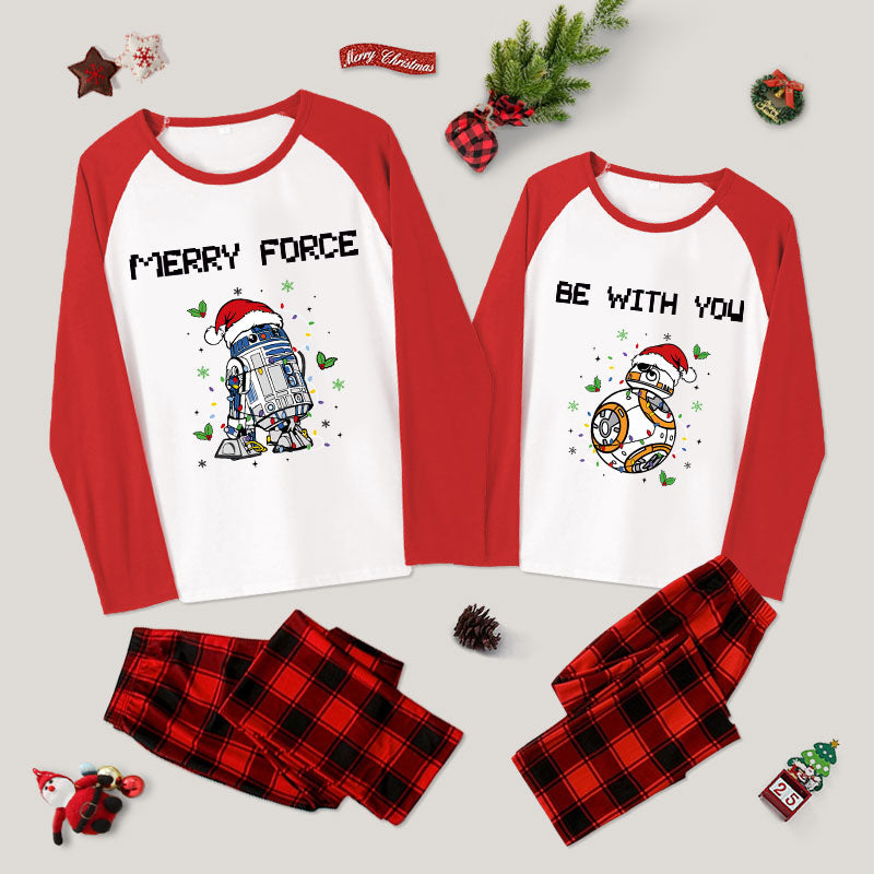 Merry Force Be With You Couple Pajama Sets