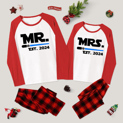 Mr and Mrs Couple Pajama Sets