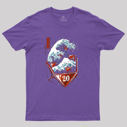 The Great Wave Of Dices T-Shirt