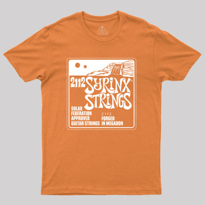 Syrinx Strings 2112 Rush T-Shirt