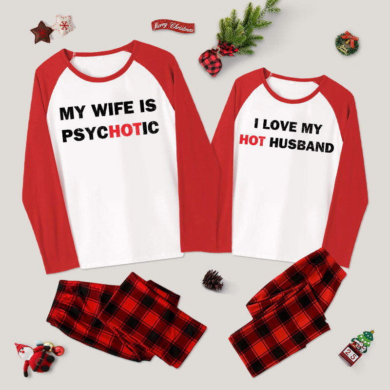 Funny Psychotic Couple Pajama Sets