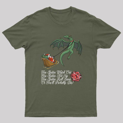 Christmas D20 Lover T-Shirt