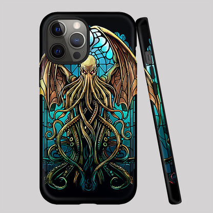 Gothic Church of Cthulhu Geek Phone Case