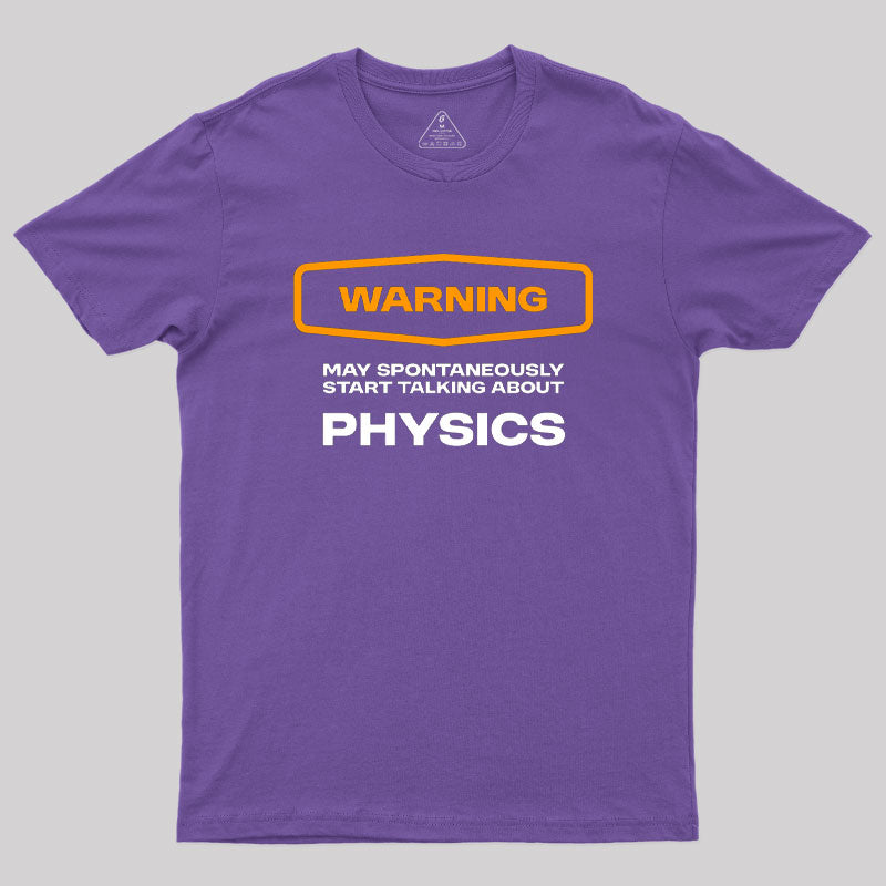 Funny Nerdy Warning T-Shirt