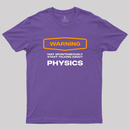 Funny Nerdy Warning T-Shirt