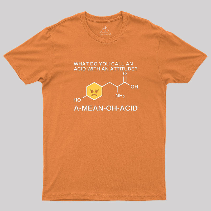 Humor Amino Acid Nerdy Chemistry T-Shirt