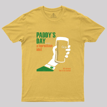 A Leprechaun Idiot T-Shirt