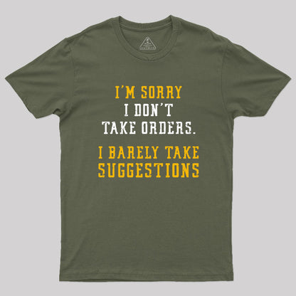 Funny Sarcasm Quotes T-Shirt