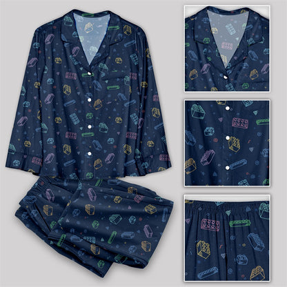 Building Blocks Pajamas Set