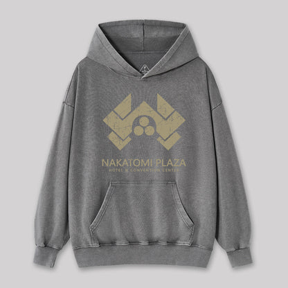 Die Hard Nakatomi Plaza Geek Washed Hoodie