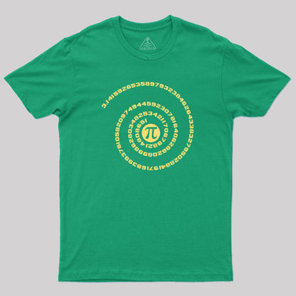 Pi Vortex Geek T-Shirt