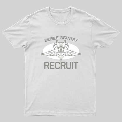 Starship Troopers Mobile Infantry Recruit Geek T-Shirt