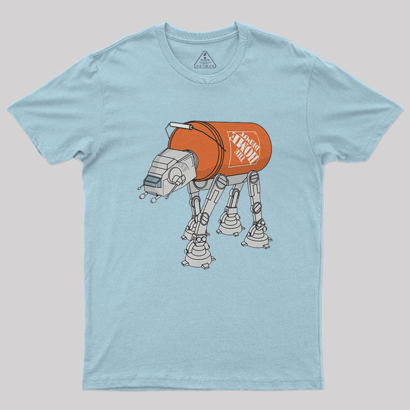 Orange Bucket Armored Transport Geek T-Shirt