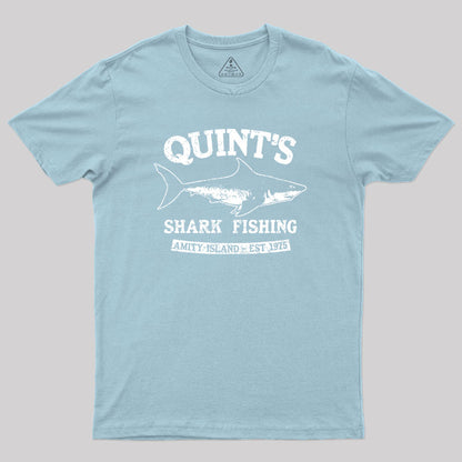 Quint's Shark Fishing Geek T-Shirt