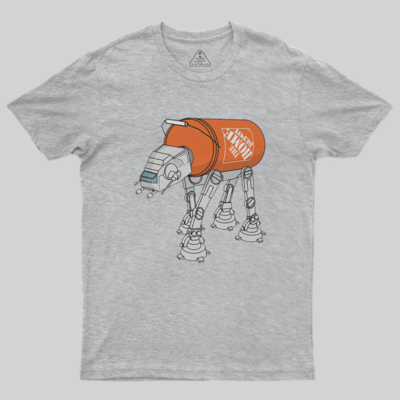 Orange Bucket Armored Transport Geek T-Shirt