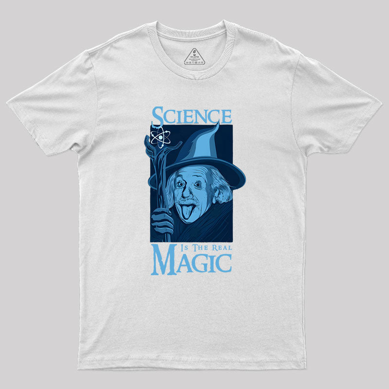 Science Is The Real Magic V2 Geek T-Shirt