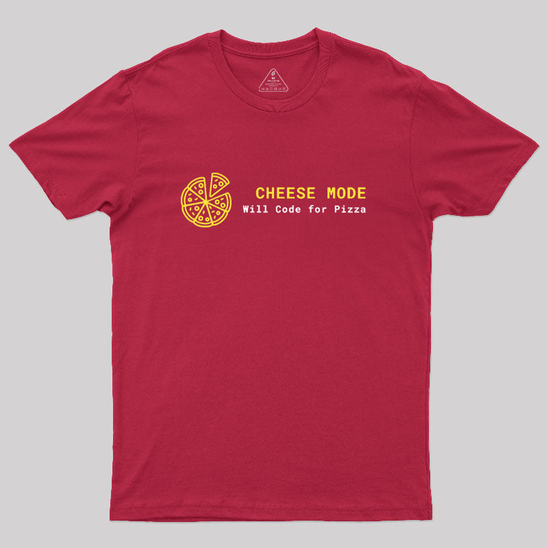 Cheese Mode Will Code for Pizza Classic T-Shirt