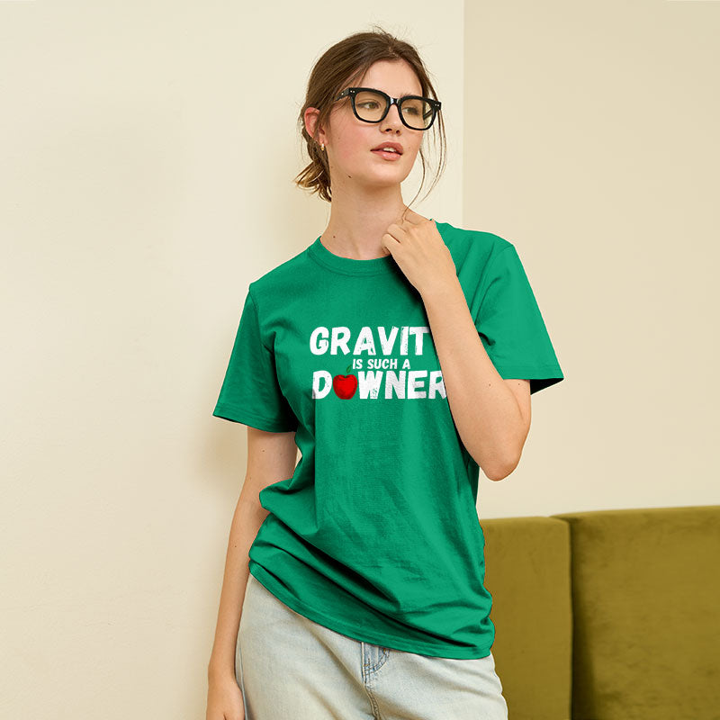 Gravity Is Such A Downer Geek T-Shirt