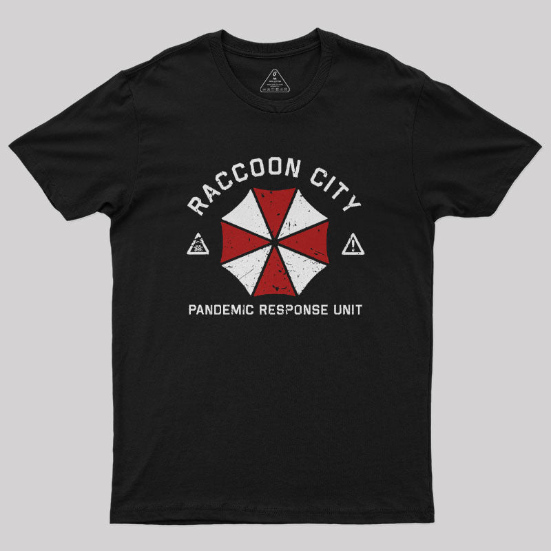 Raccoon City Pandemic Response Unit Geek T-Shirt