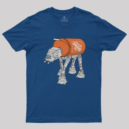 Orange Bucket Armored Transport Geek T-Shirt