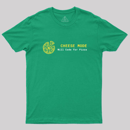 Cheese Mode Will Code for Pizza Classic T-Shirt