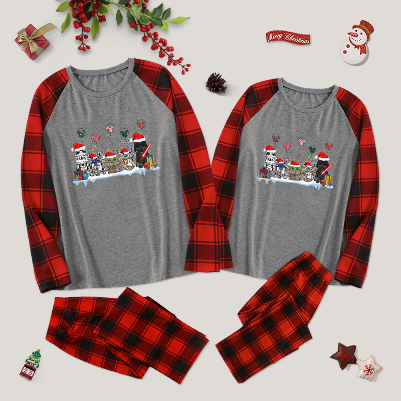 Scifi Friends Family Christmas Pajama Sets