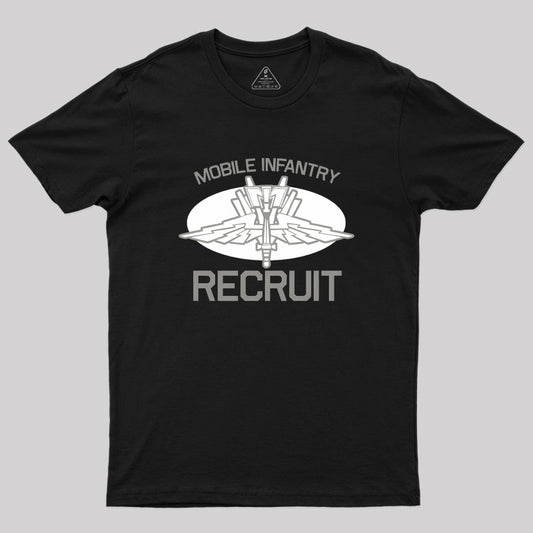 Starship Troopers Mobile Infantry Recruit Geek T-Shirt