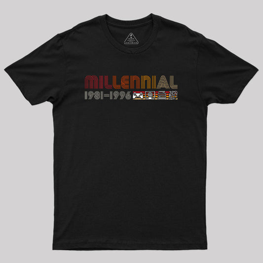 Millennial 1981-1996 Geek T-Shirt