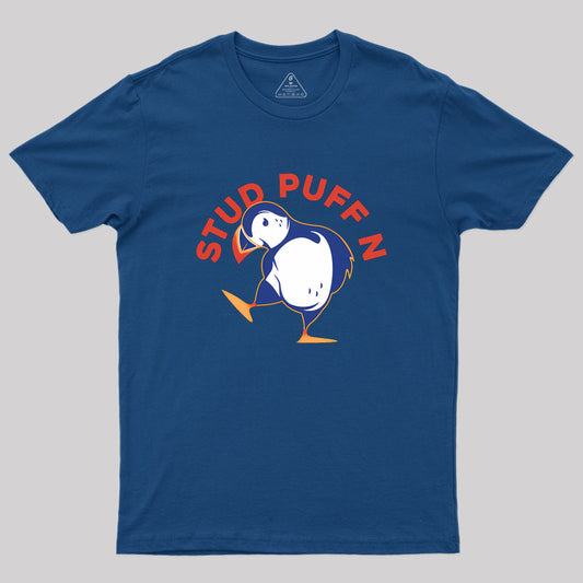 Stud Puffin Geek T-Shirt