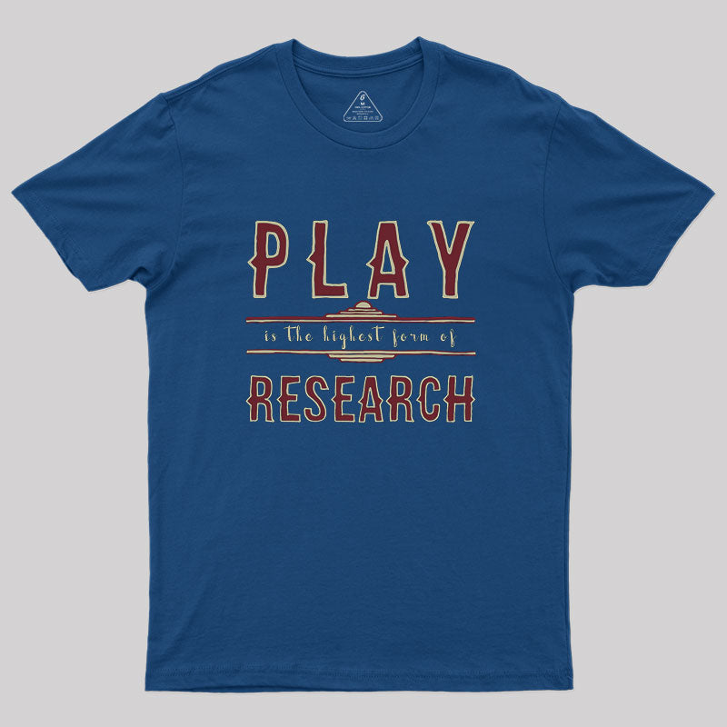 Play Research Geek T-Shirt