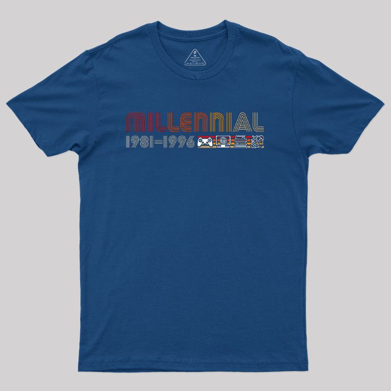 Millennial 1981-1996 Geek T-Shirt