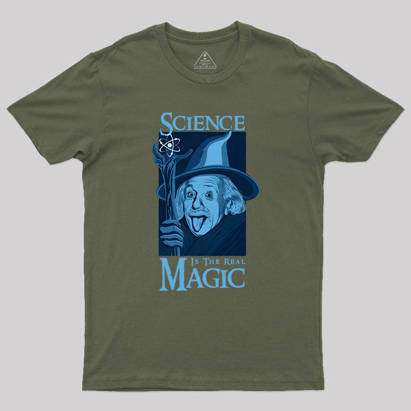 Science Is The Real Magic V2 Geek T-Shirt