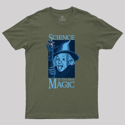 Science Is The Real Magic V2 Geek T-Shirt