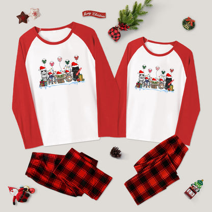 Scifi Friends Family Christmas Pajama Sets