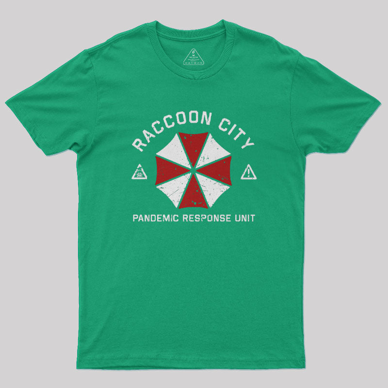 Raccoon City Pandemic Response Unit Geek T-Shirt