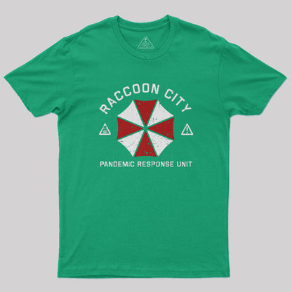 Raccoon City Pandemic Response Unit Geek T-Shirt