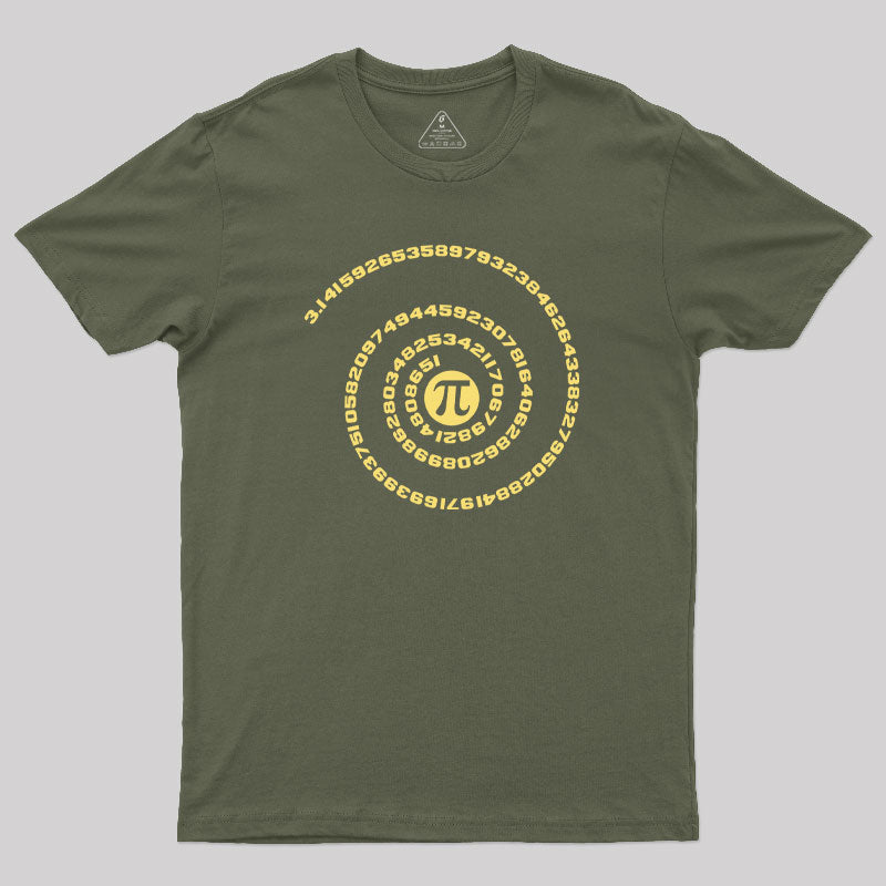 Pi Vortex Geek T-Shirt