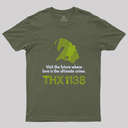 THX 1138 Visit the Future Geek T-Shirt