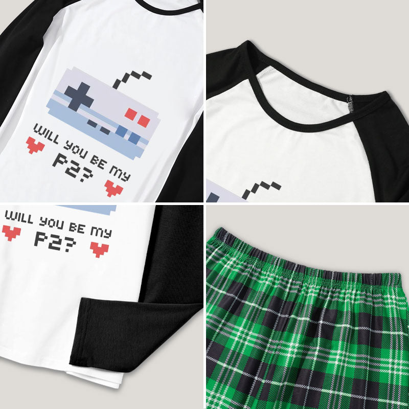 Will You Be My P2 Couple Pajama Sets