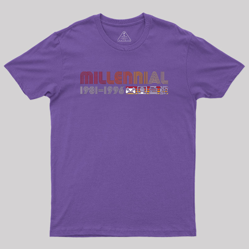 Millennial 1981-1996 Geek T-Shirt