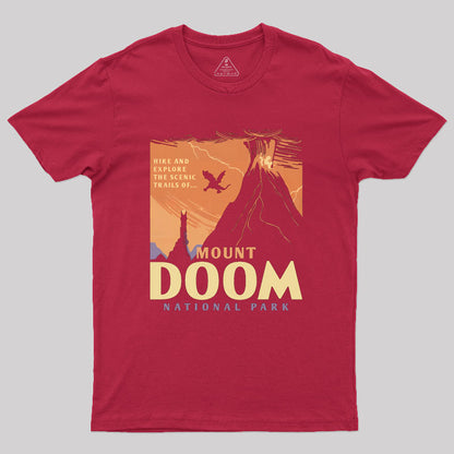 Mount Doom National Park Geek T-Shirt