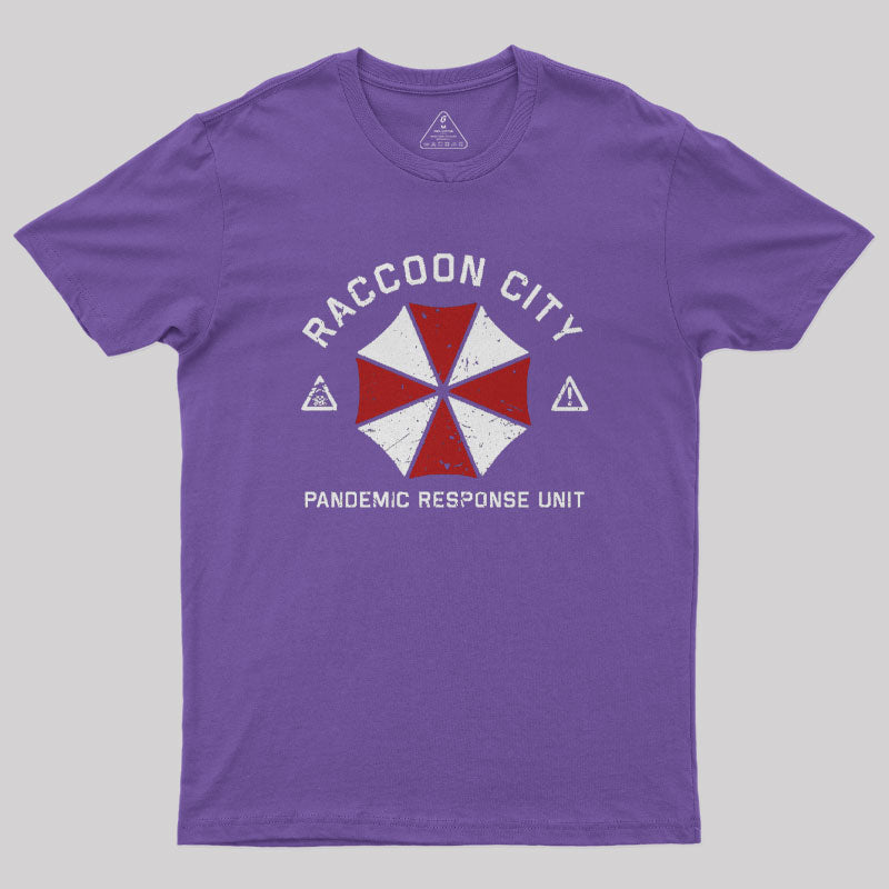 Raccoon City Pandemic Response Unit Geek T-Shirt