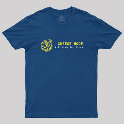 Cheese Mode Will Code for Pizza Classic T-Shirt