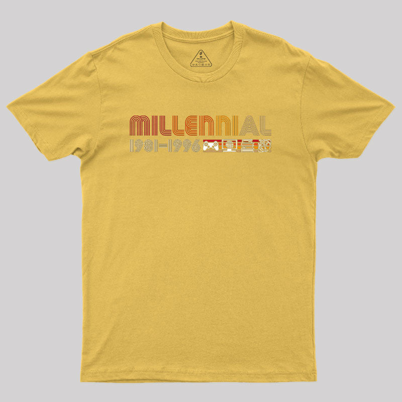 Millennial 1981-1996 Geek T-Shirt