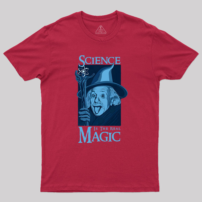 Science Is The Real Magic V2 Geek T-Shirt