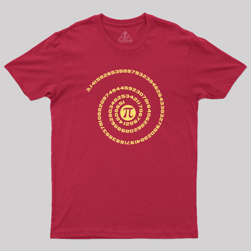 Pi Vortex Geek T-Shirt