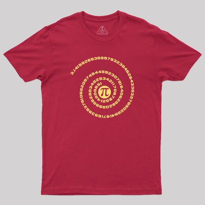 Pi Vortex Geek T-Shirt