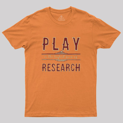 Play Research Geek T-Shirt