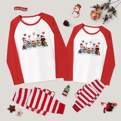 Scifi Friends Family Christmas Pajama Sets