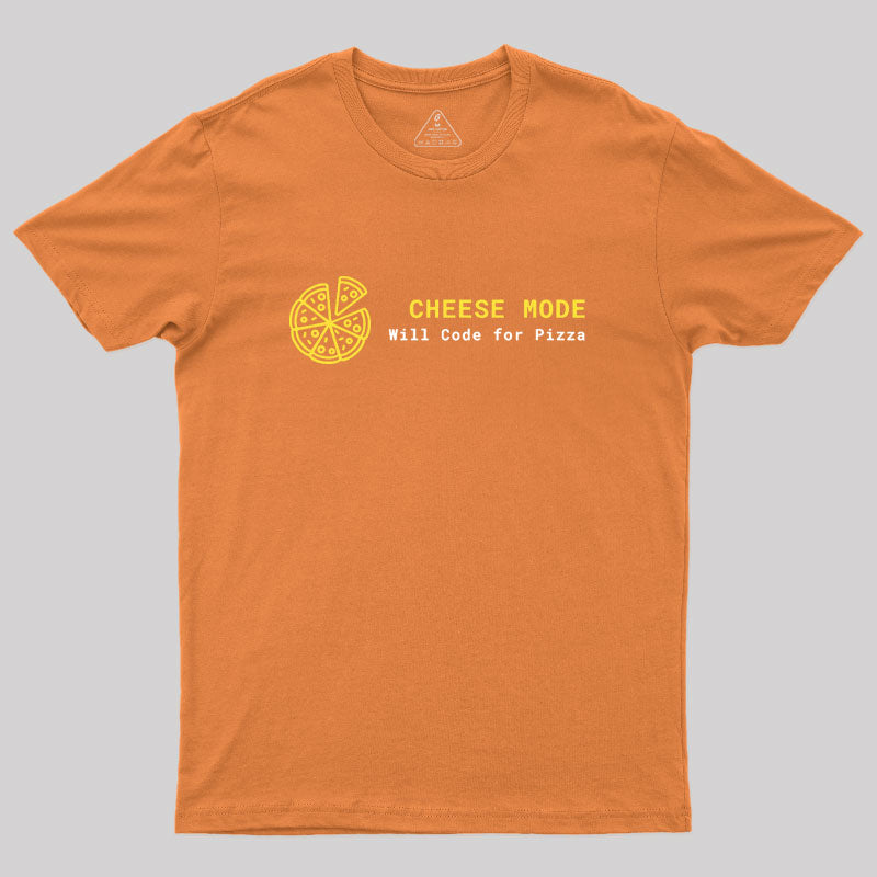 Cheese Mode Will Code for Pizza Classic T-Shirt